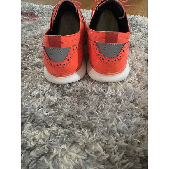 Florsheim Fuel Reflect‎ Neon Wingtip Oxford in Coral 12M Artsy Comfort Bright - Picture 5 of 8